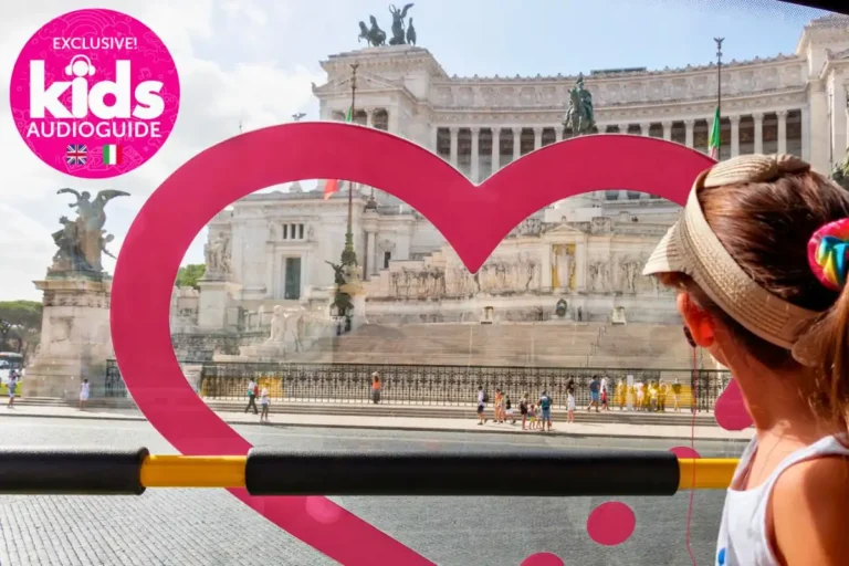Hop on Hop off – Open Bus – The Pink I Love Rome Experience